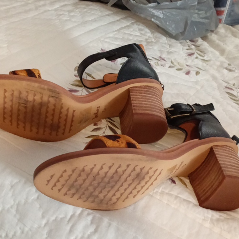 Leopard cute sandals